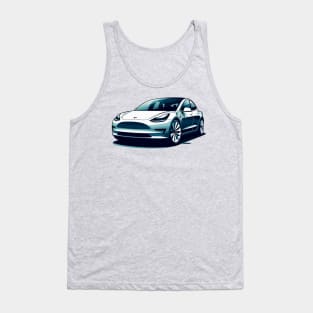 Tesla Model 3 Tank Top